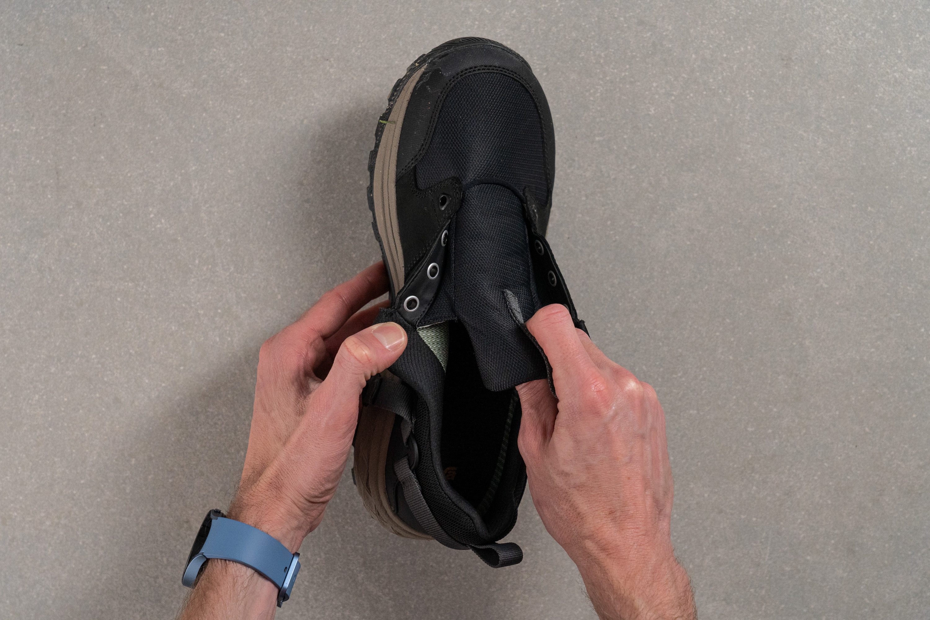 Teva Grandview GTX Low Tongue: gusset type